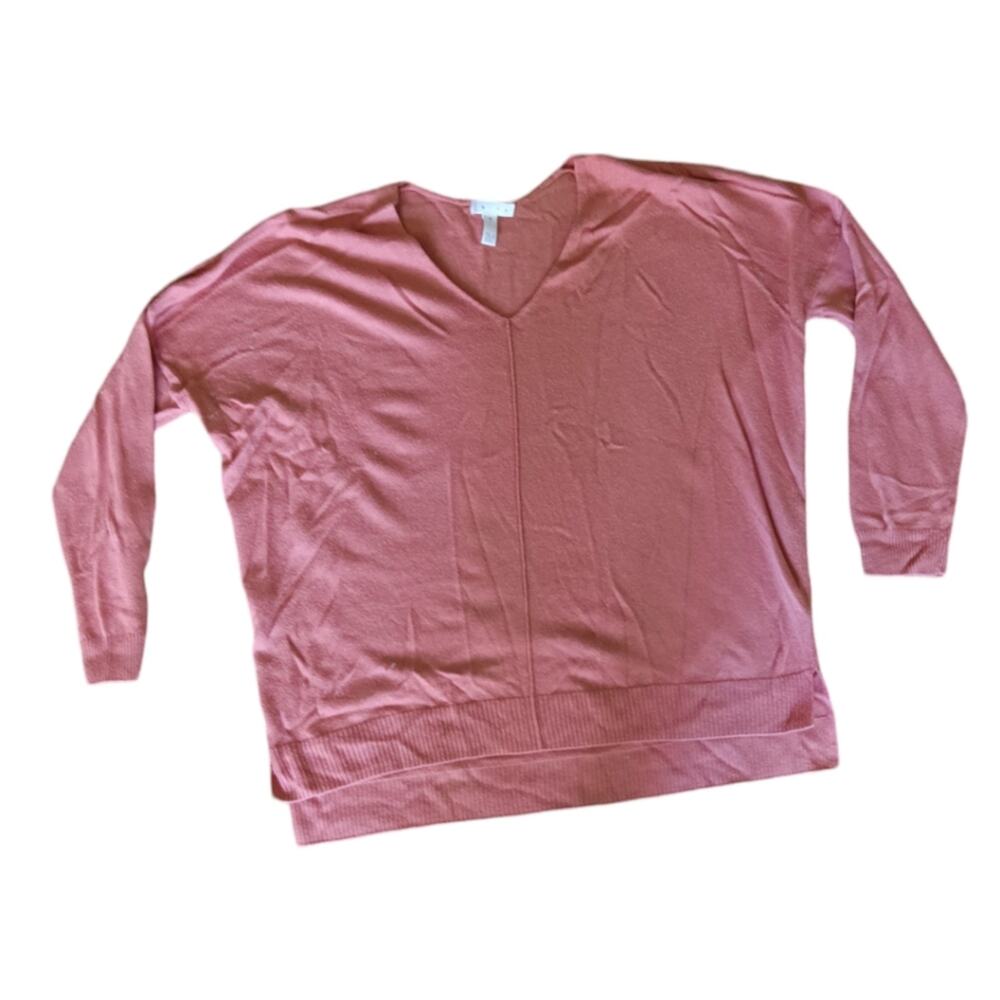 Leith Salmon Pink Oversized Slouchy Sweater‎ size M